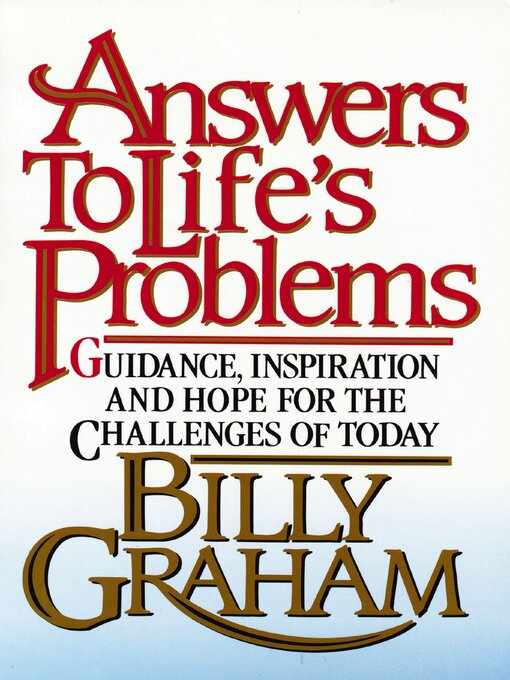 Cover image for Answers to Life's Problems